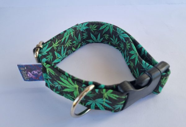 Foto del collar de perro marihuana