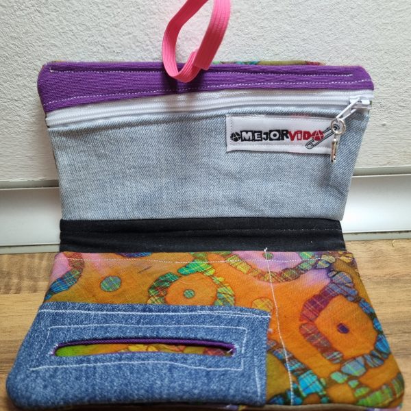 Foto de la Ta-Vaquera Leopardo Colorido abierta por dentro