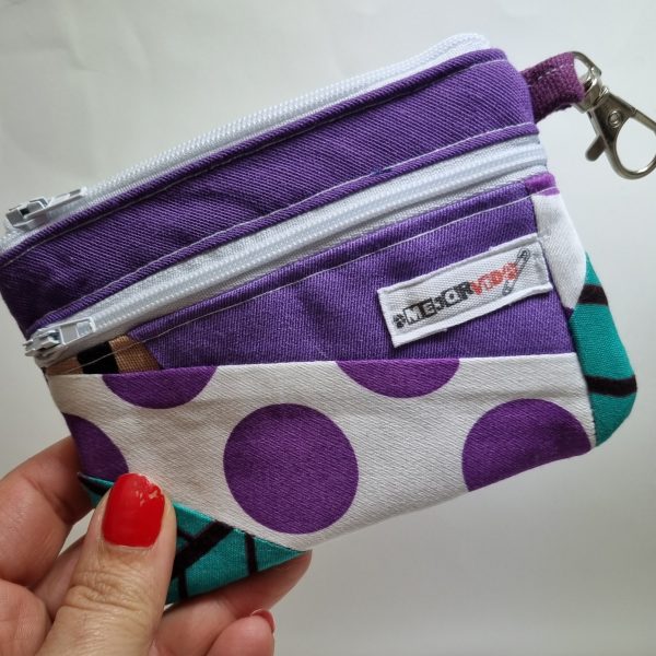 Foto de la parte trasera del monedero retalero