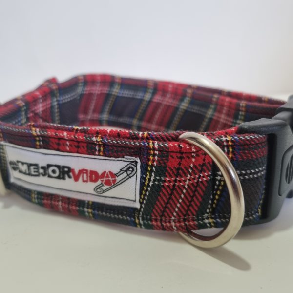 Foto del collar de perro escocesa