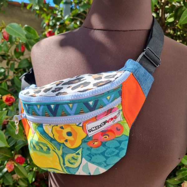 Foto de la parte delantera de la riñonera retalera