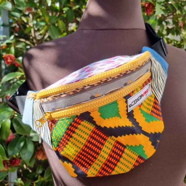 Foto de la parte delantera de la riñonera retalera