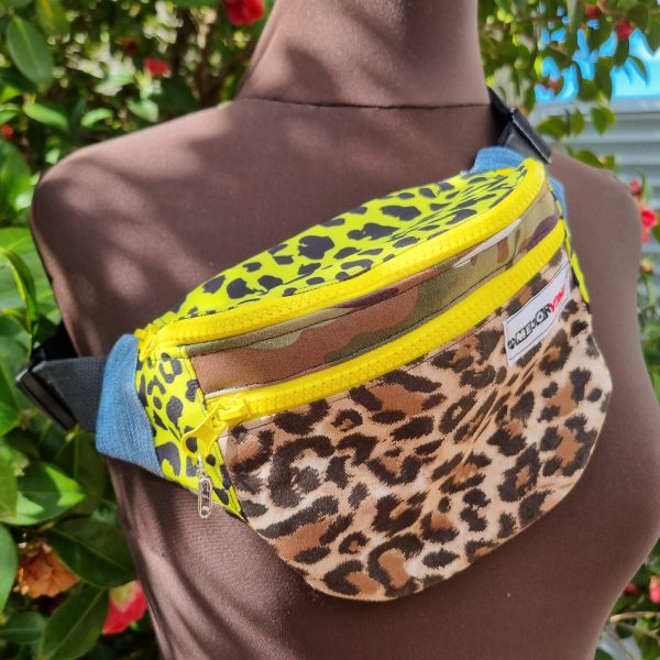 Foto de la parte delantera de la riñonera retalera