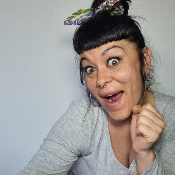 Foto de la bandana knot-azo Etilo pilla pelos