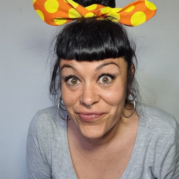 Foto de la bandana knot-azo Etilo pilla pelos